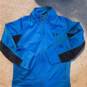 Under Armour Kids Jacket in Vibrant Blue with Black Details